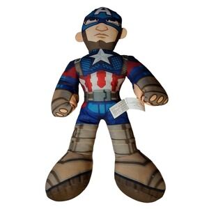 Captain America Marvel Avengers Plush Toy Kids 15‎ Inches